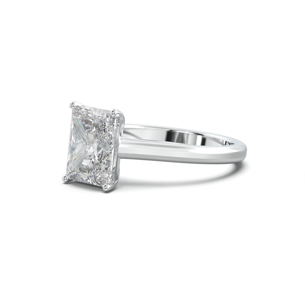 Radiant Solitaire Engagement Ring