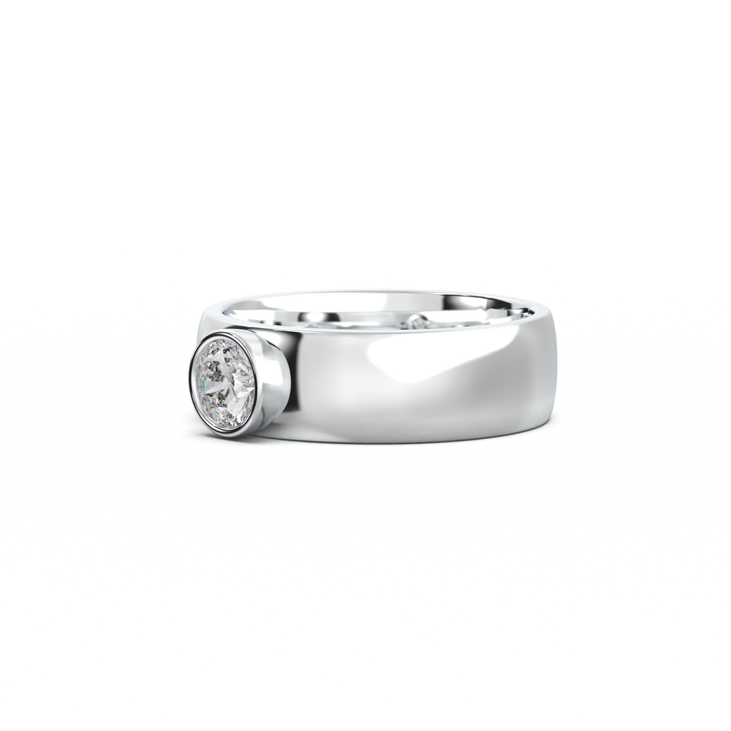 Round Bezel Men's Band