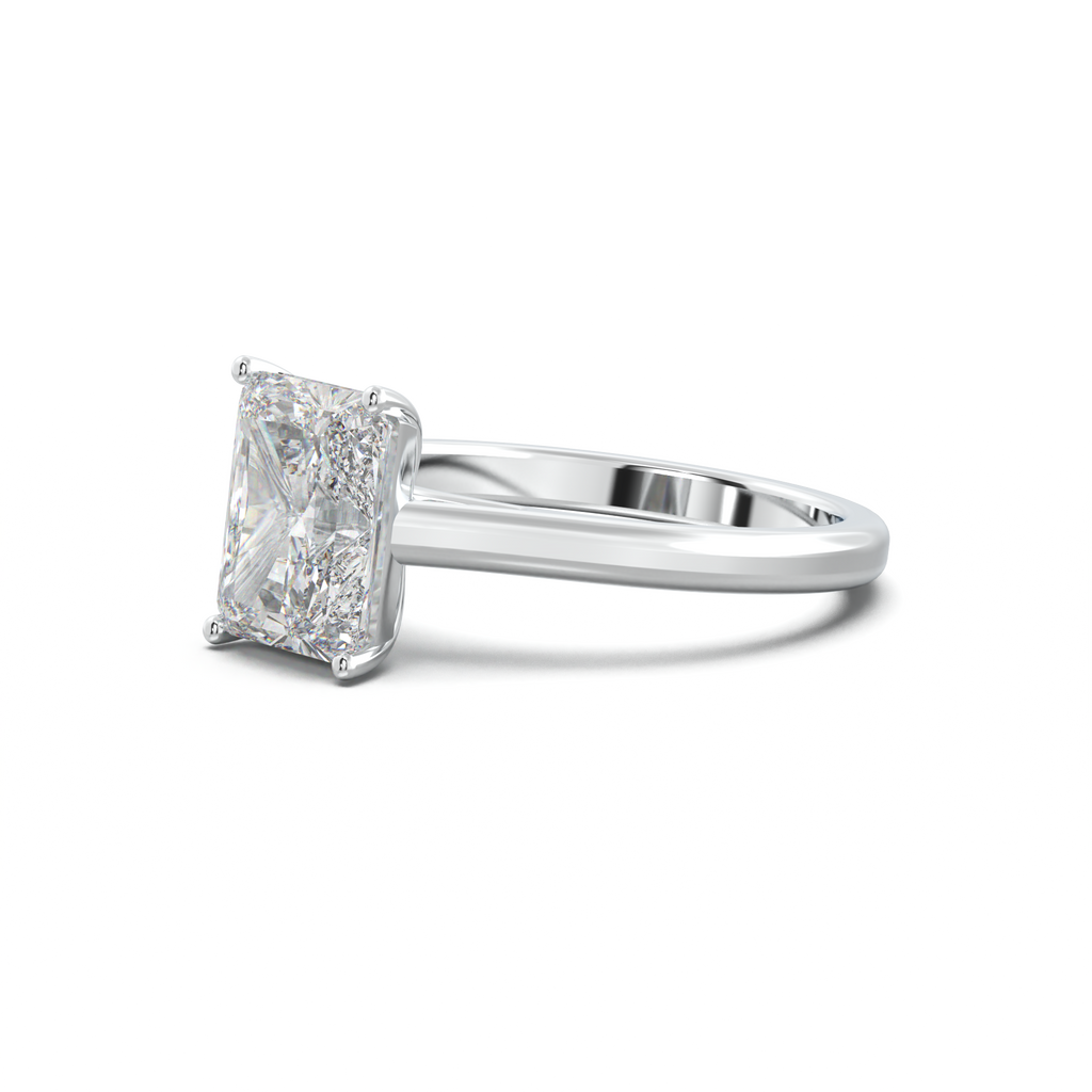 Radiant Solitaire Engagement Ring