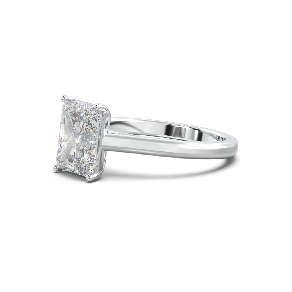 Radiant Solitaire Engagement Ring