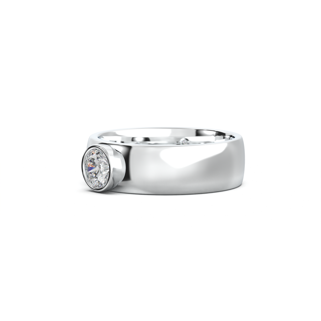Round Bezel Men's Band