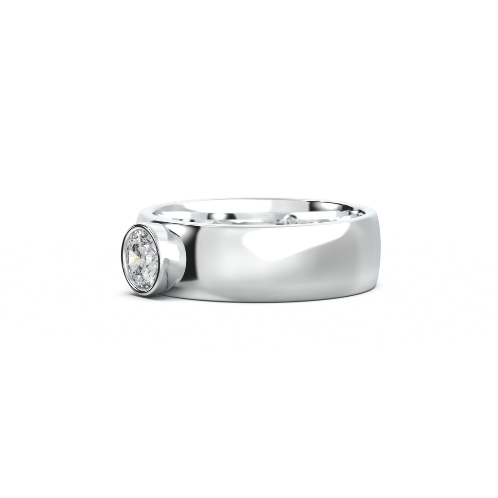Round Bezel Men's Band