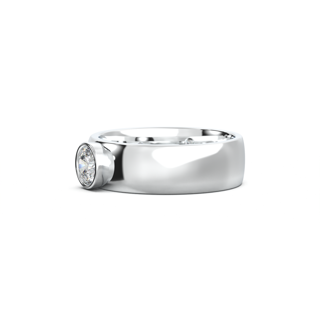 Round Bezel Men's Band