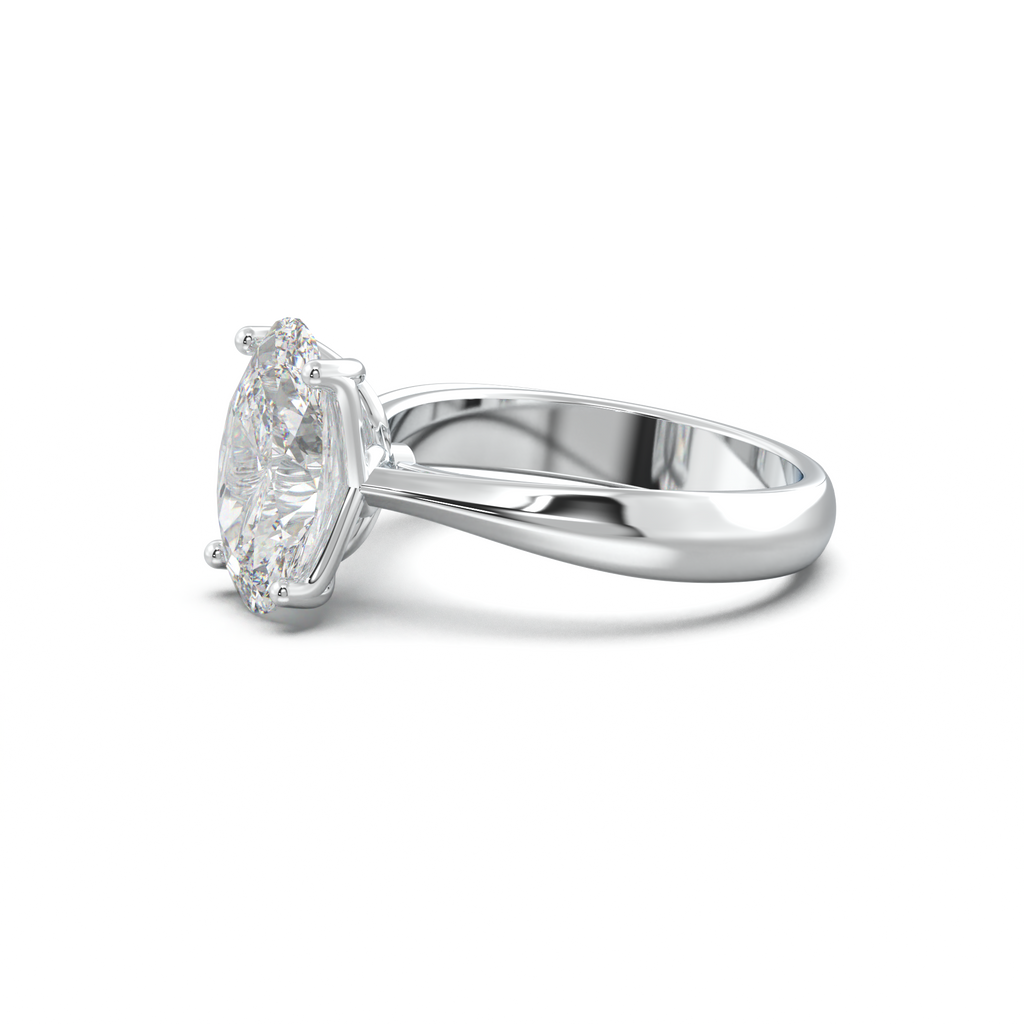 Oval Solitaire Engagement Ring