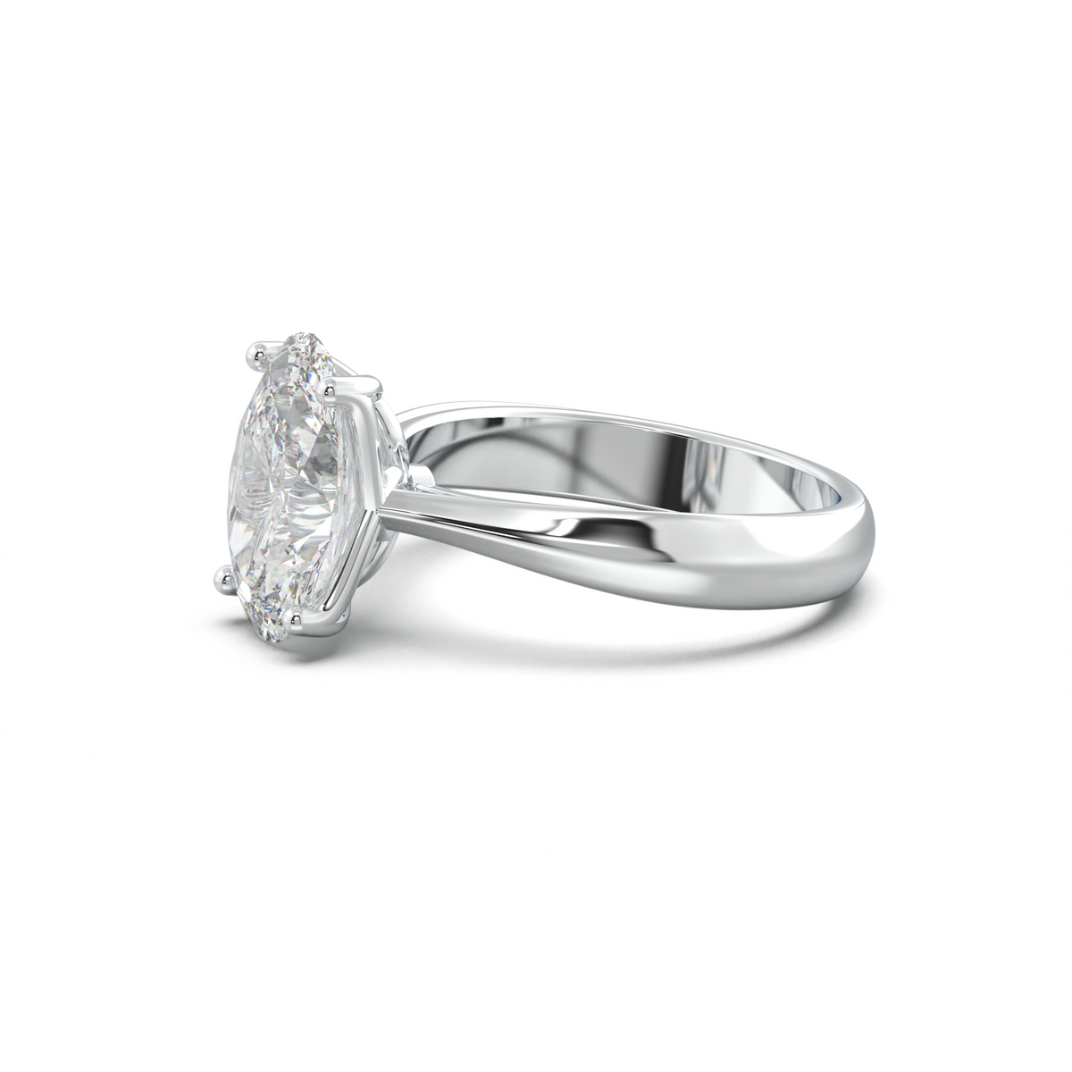 Oval Solitaire Engagement Ring