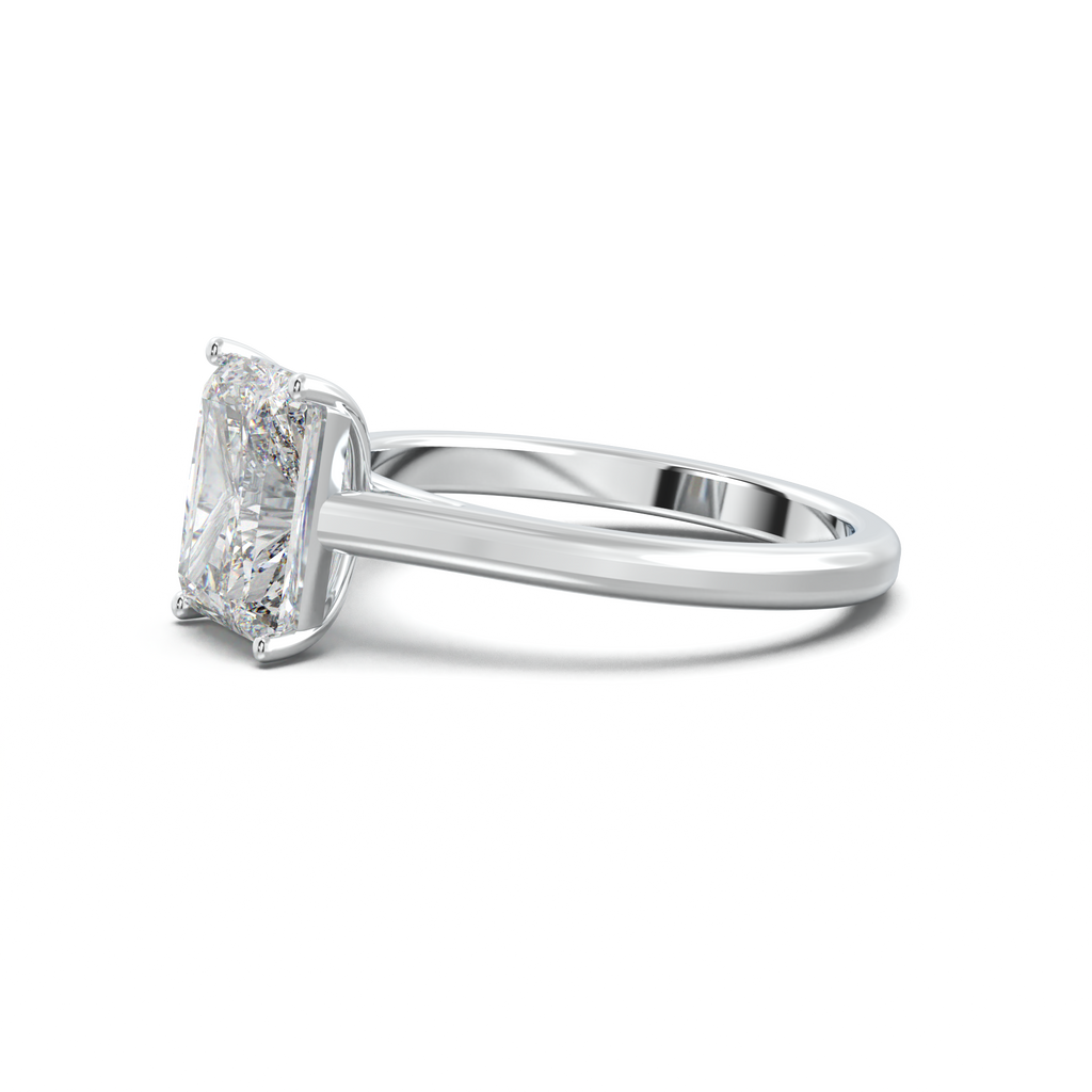 Radiant Solitaire Engagement Ring