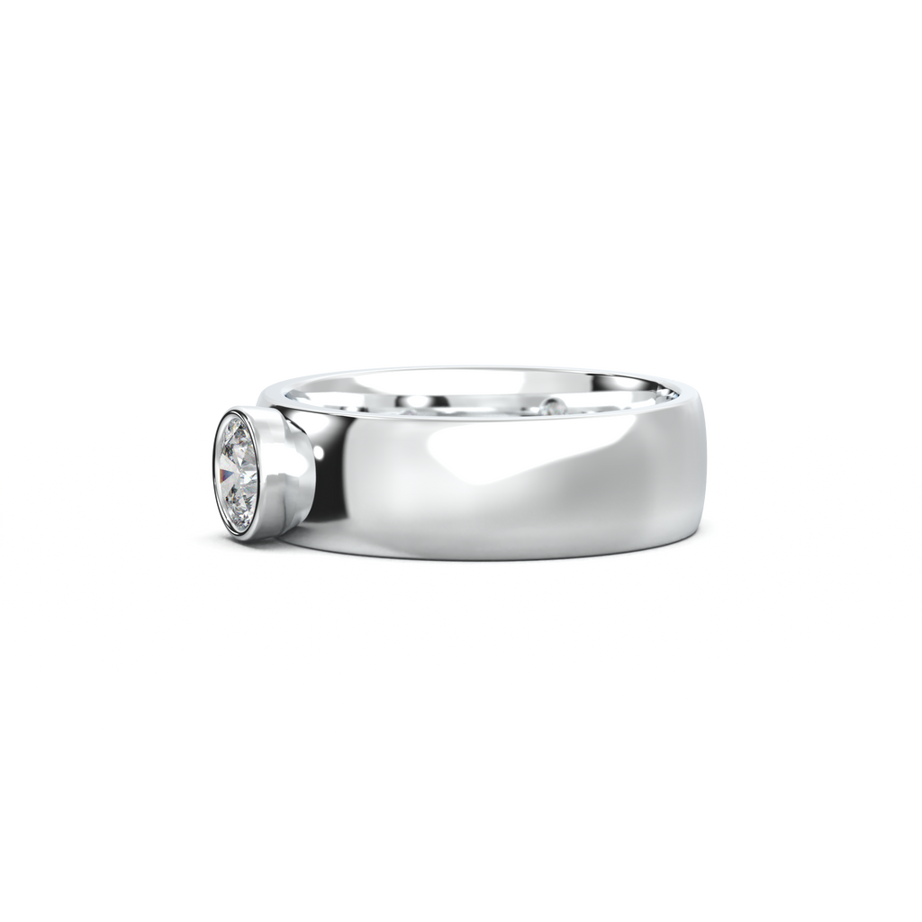 Round Bezel Men's Band