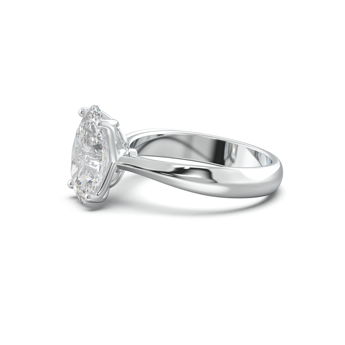 Oval Solitaire Engagement Ring