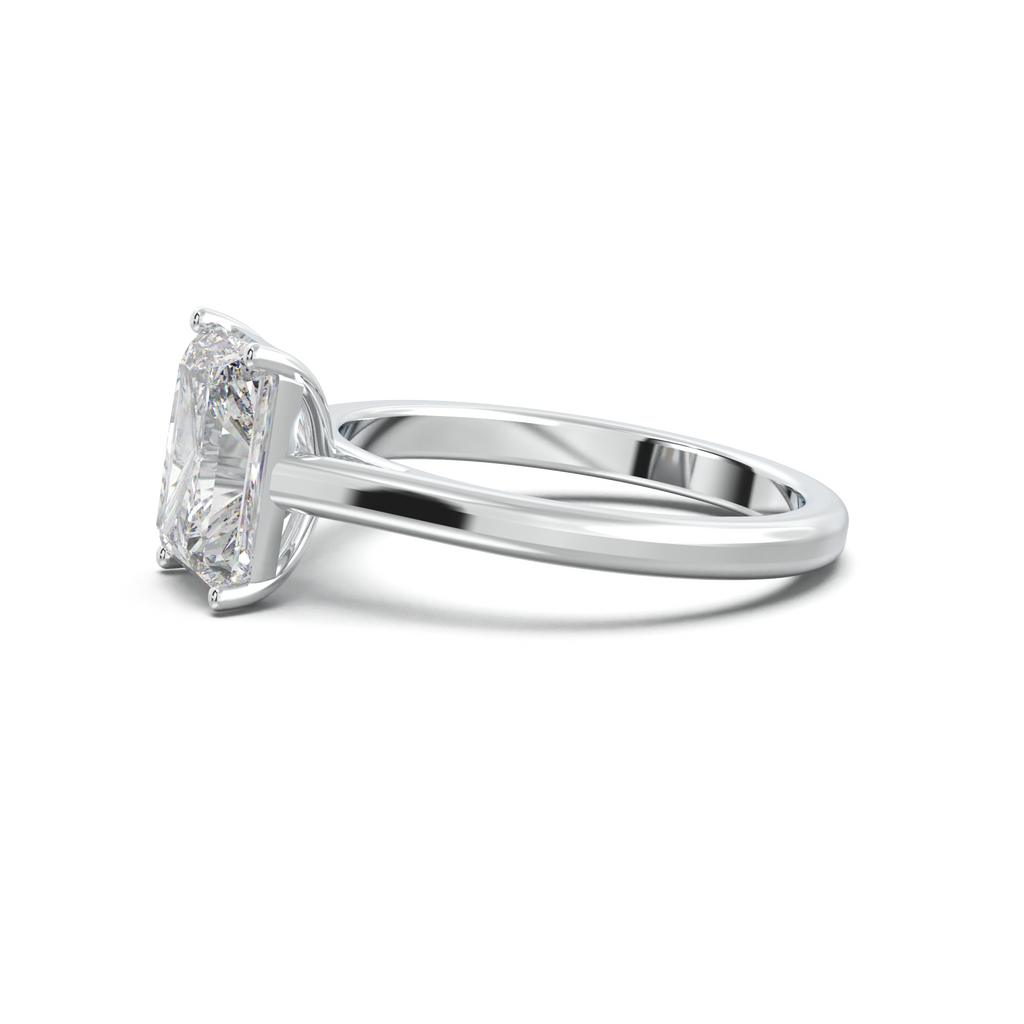 Radiant Solitaire Engagement Ring