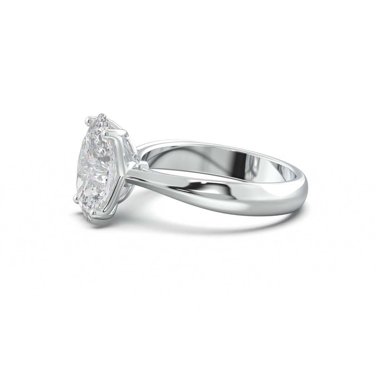 Oval Solitaire Engagement Ring