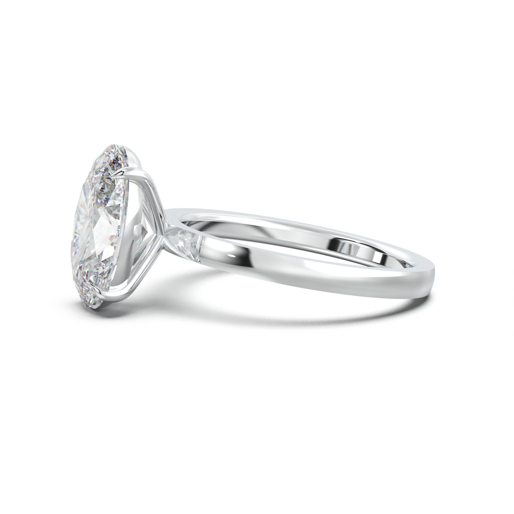 Oval Solitaire Engagement Ring