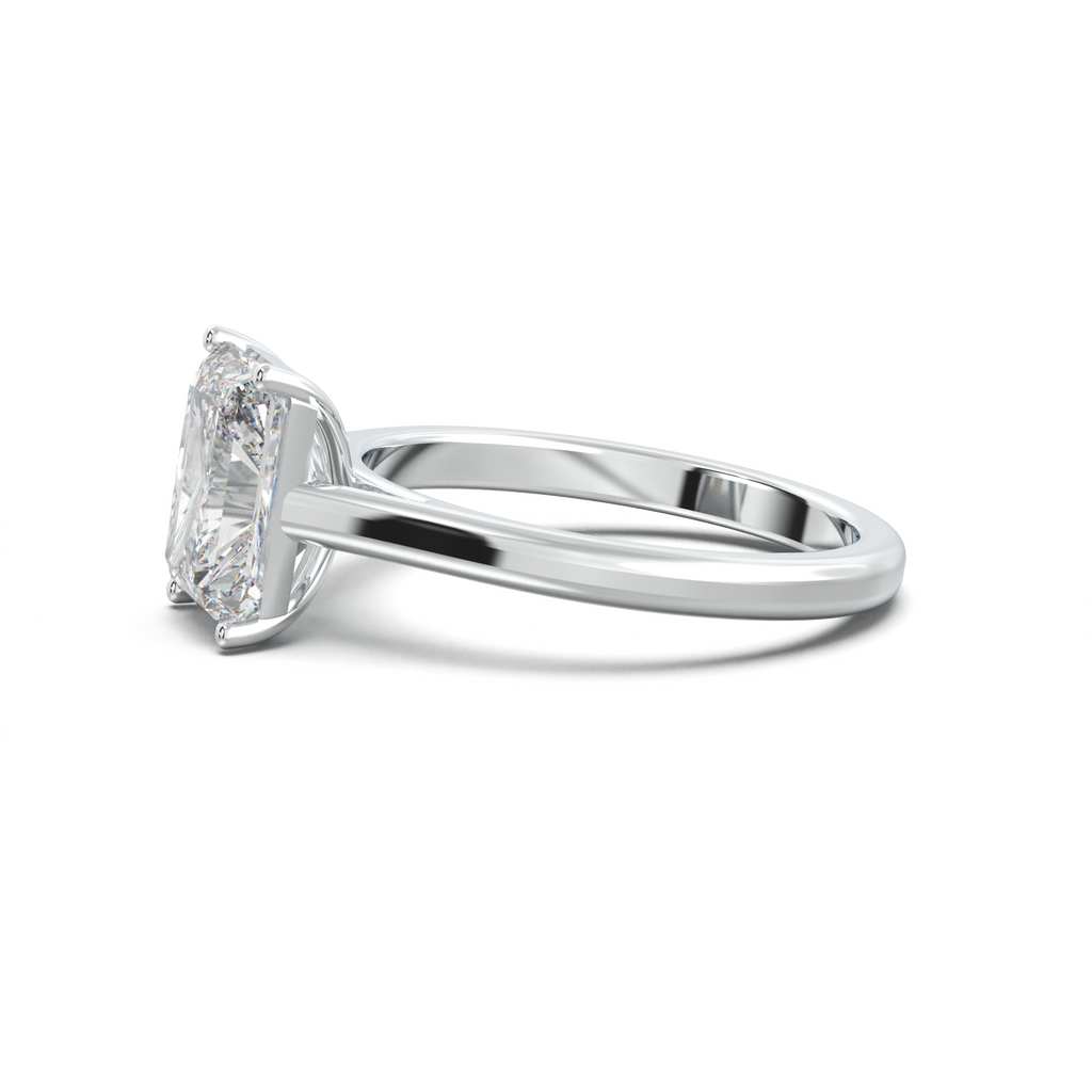 Radiant Solitaire Engagement Ring