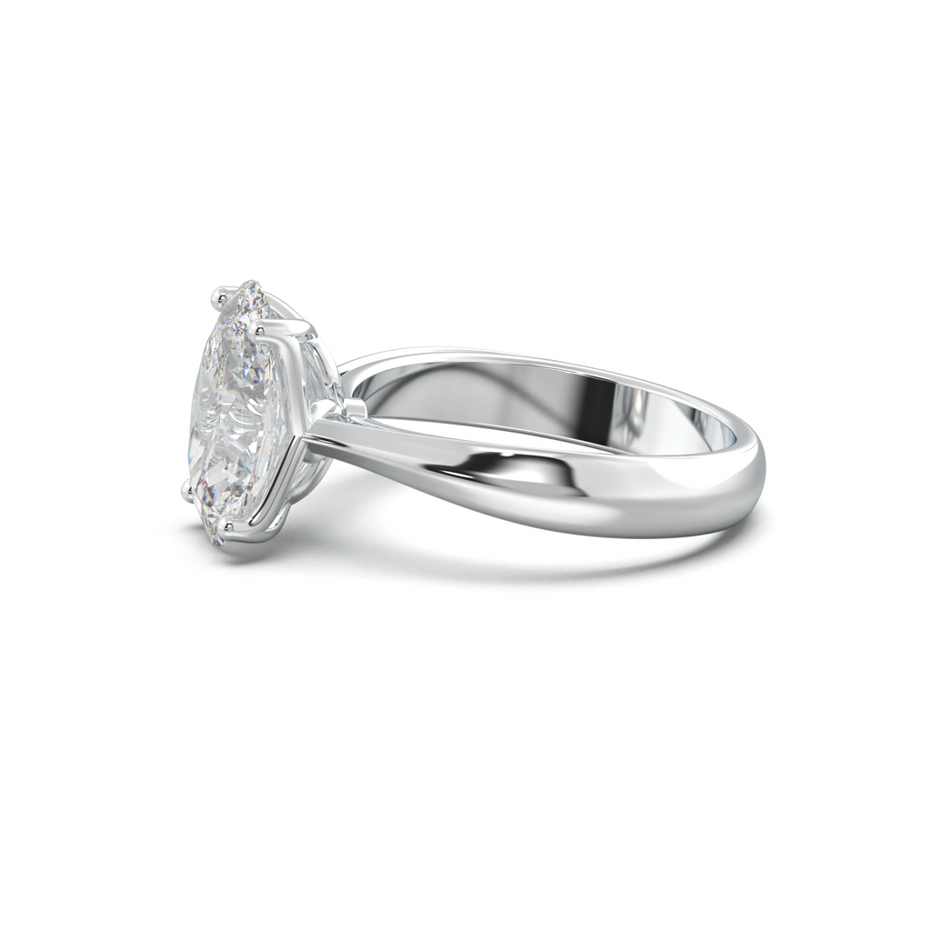 Oval Solitaire Engagement Ring