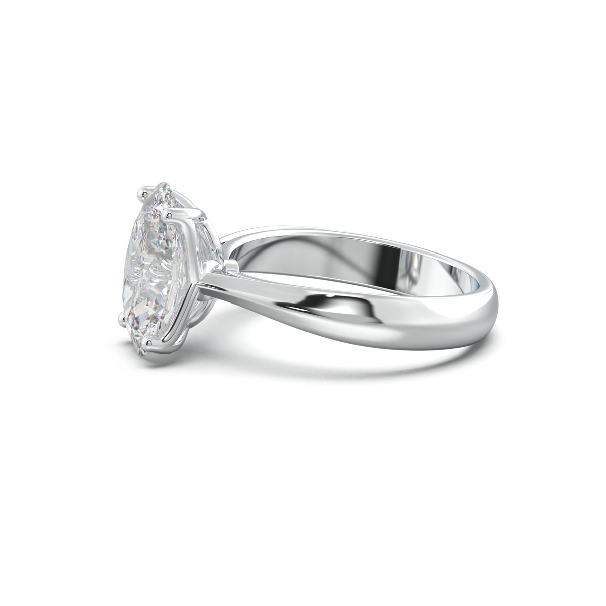 Oval Solitaire Engagement Ring