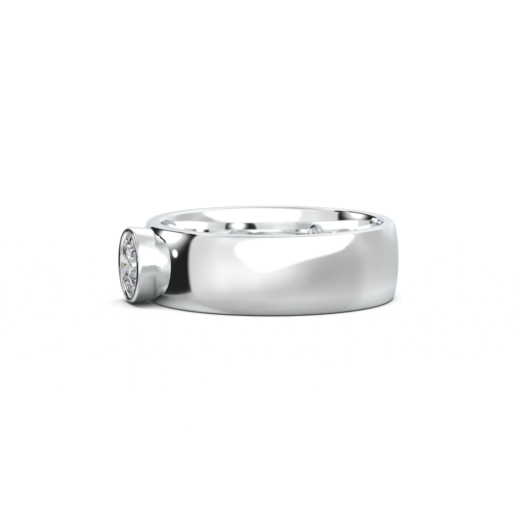 Round Bezel Men's Band