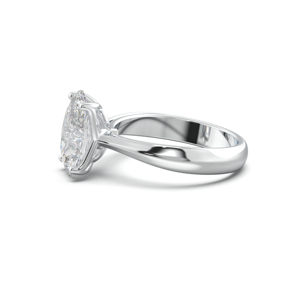 Oval Solitaire Engagement Ring