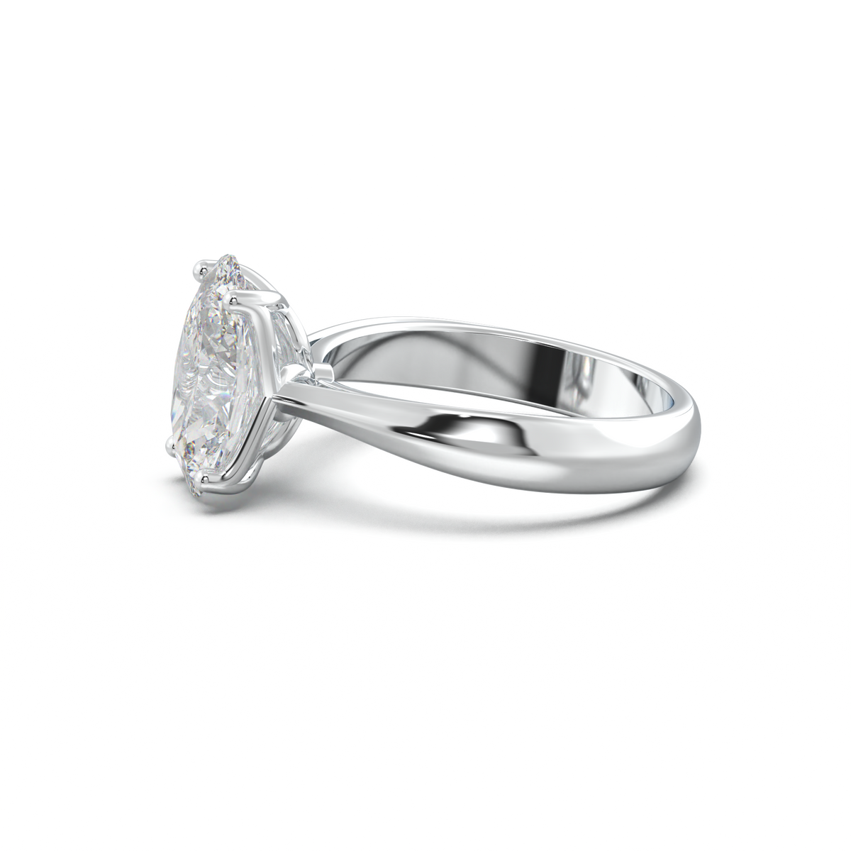 Oval Solitaire Engagement Ring