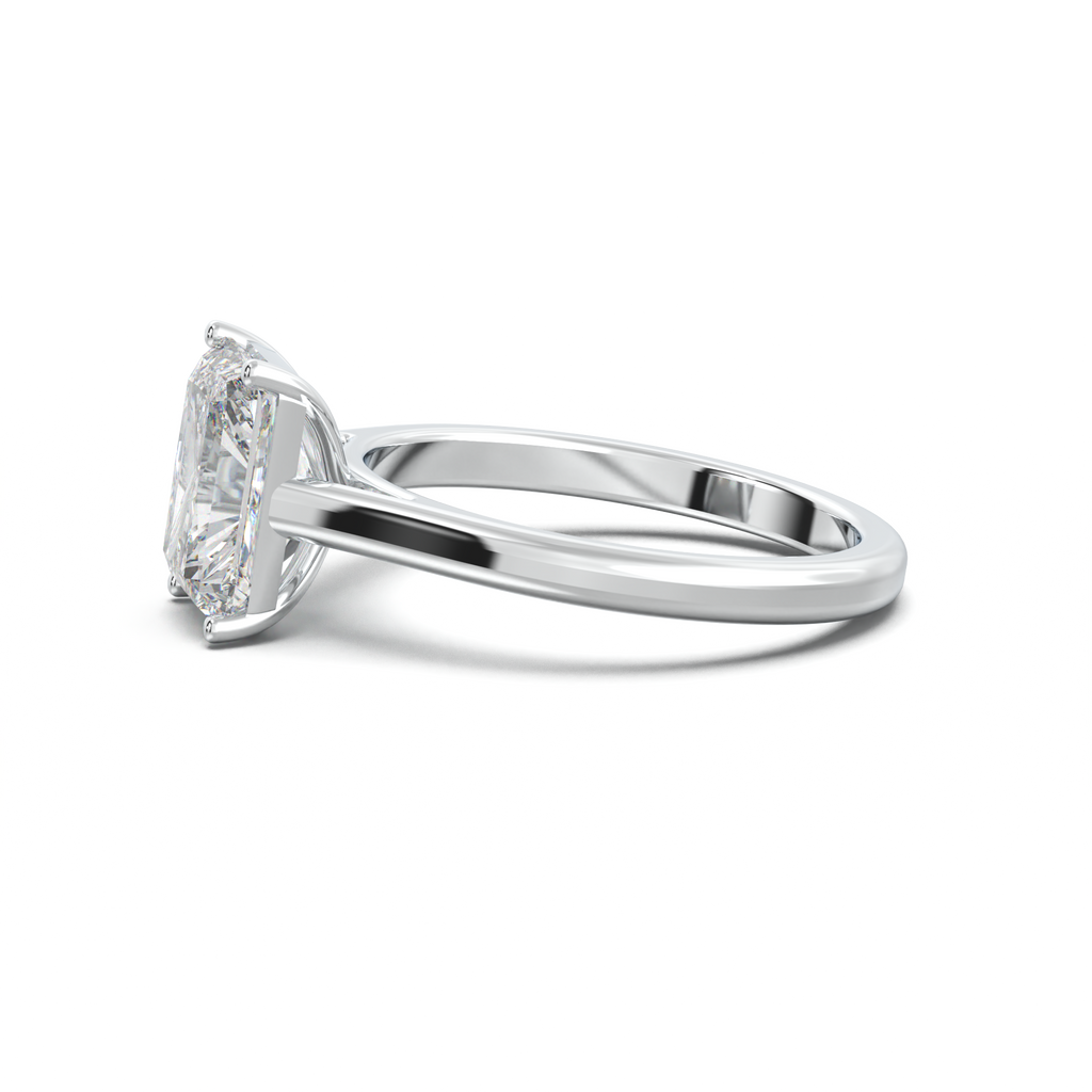 Radiant Solitaire Engagement Ring