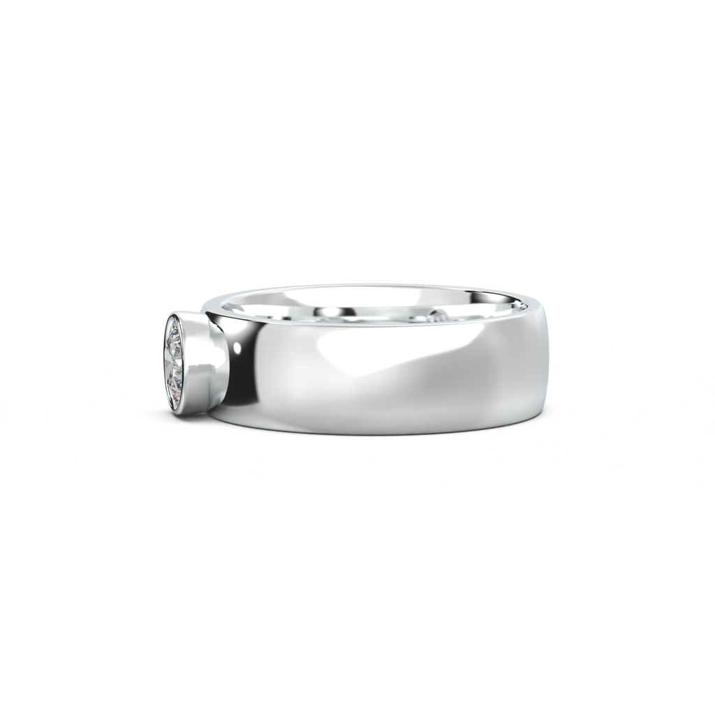 Round Bezel Men's Band