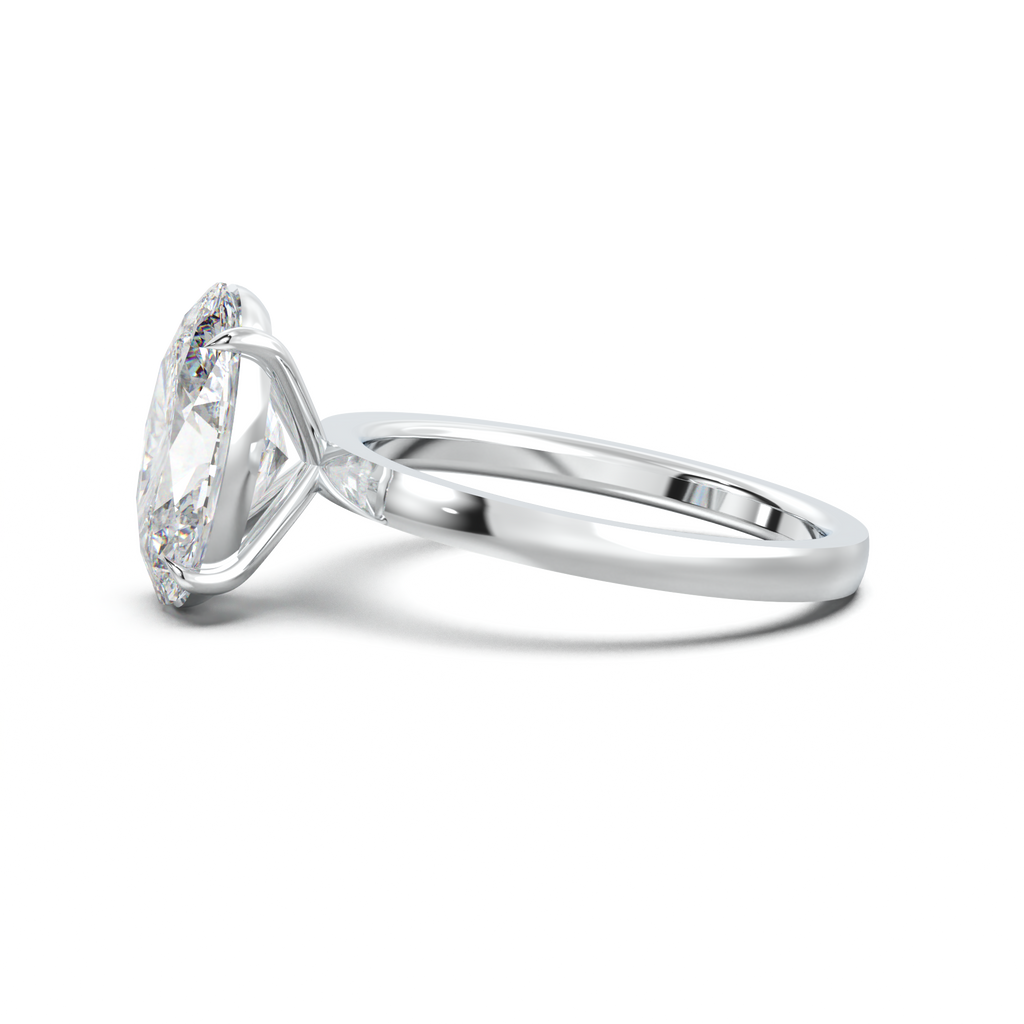Oval Solitaire Engagement Ring