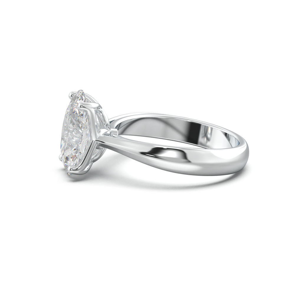 Oval Solitaire Engagement Ring