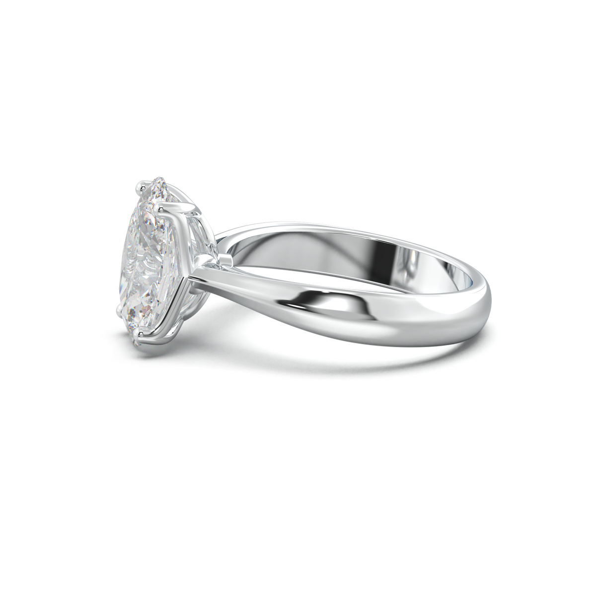 Oval Solitaire Engagement Ring