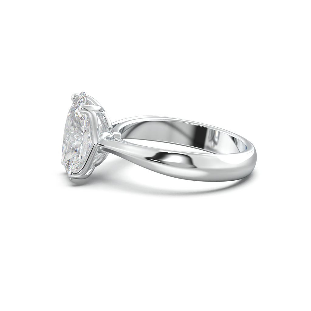 Oval Solitaire Engagement Ring