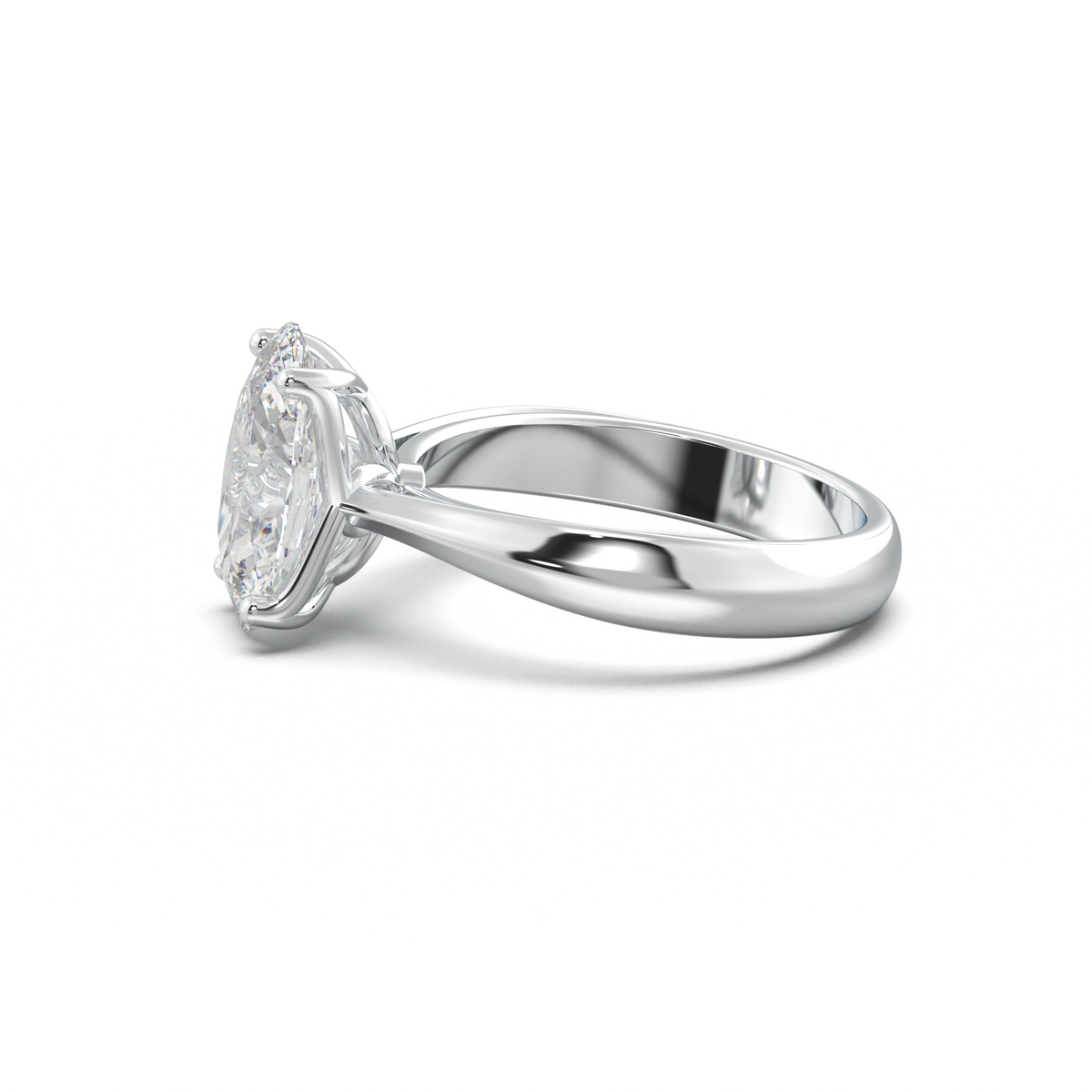 Oval Solitaire Engagement Ring