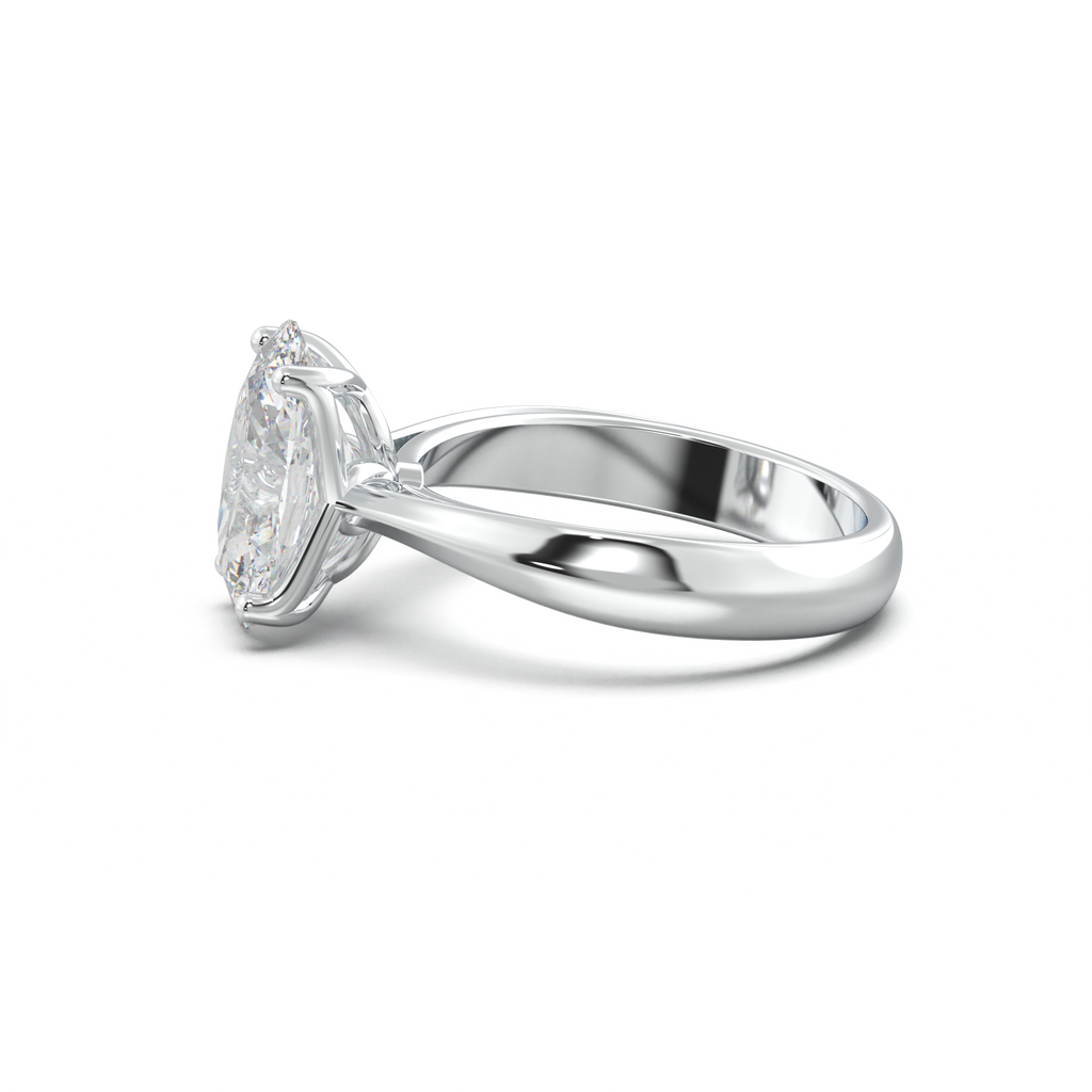 Oval Solitaire Engagement Ring