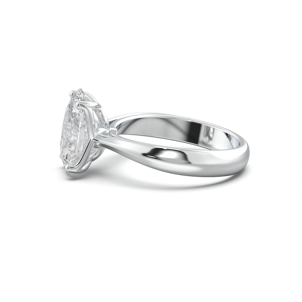 Oval Solitaire Engagement Ring