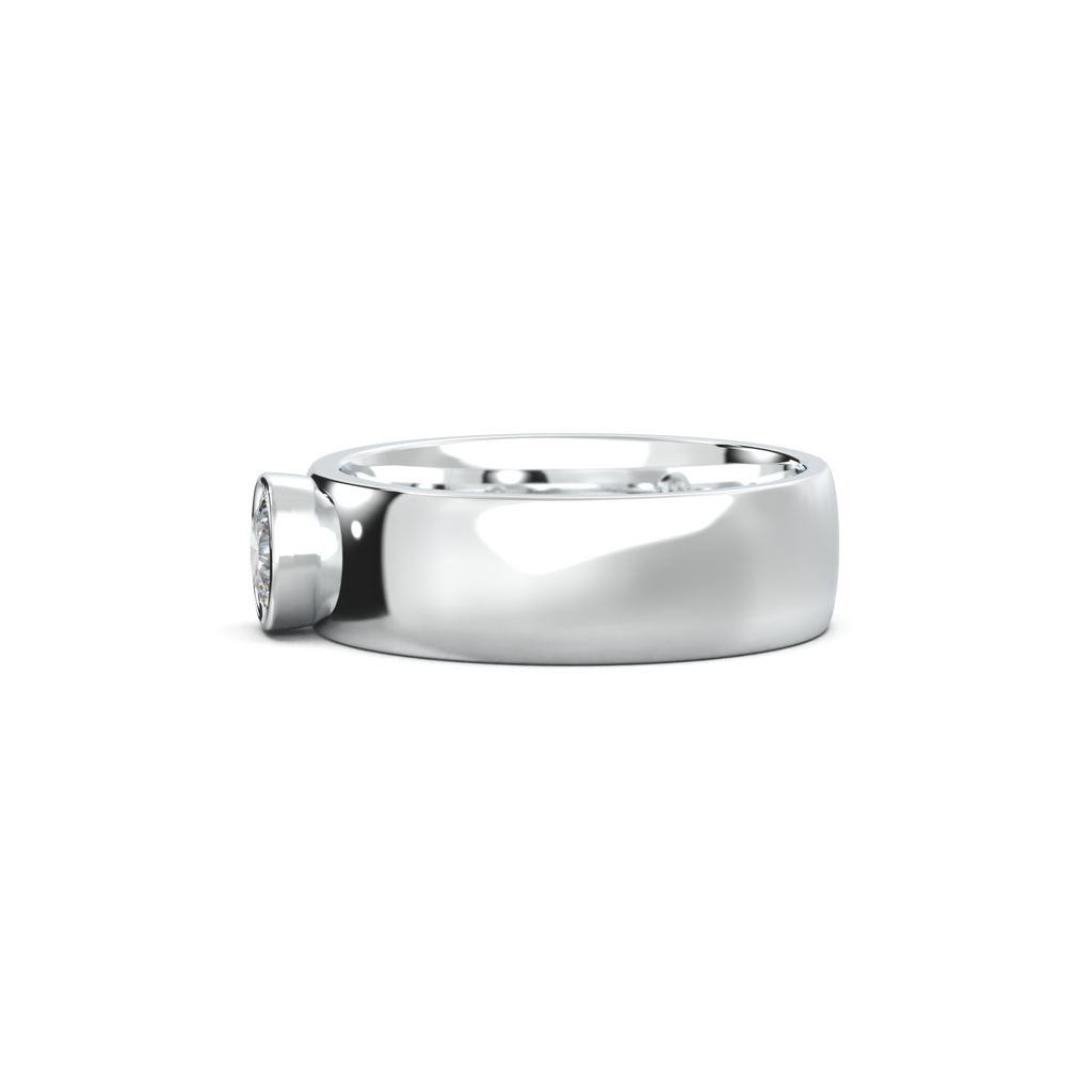 Round Bezel Men's Band