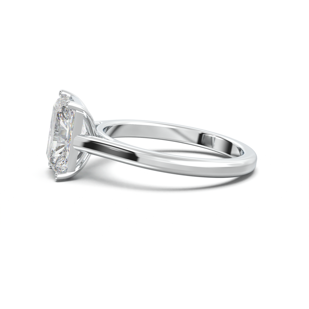 Radiant Solitaire Engagement Ring