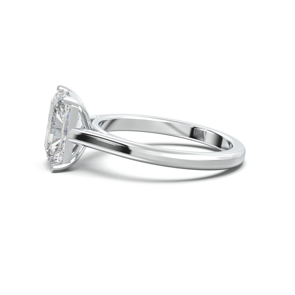 Radiant Solitaire Engagement Ring