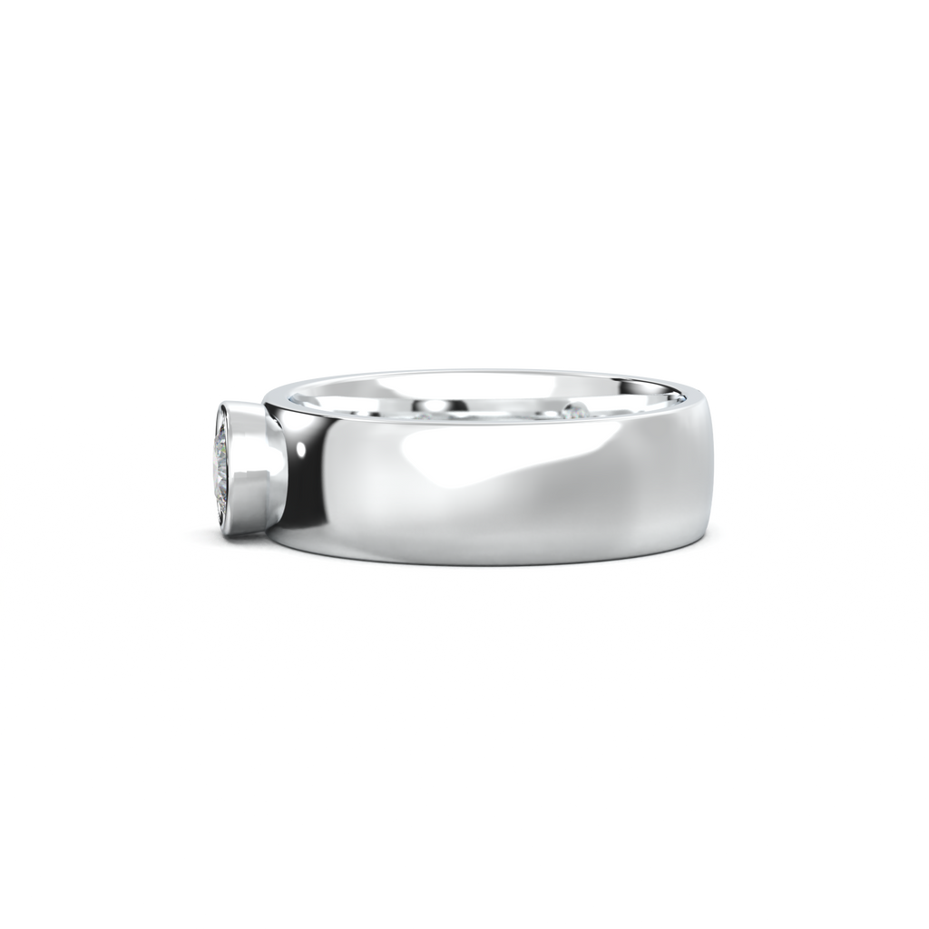 Round Bezel Men's Band