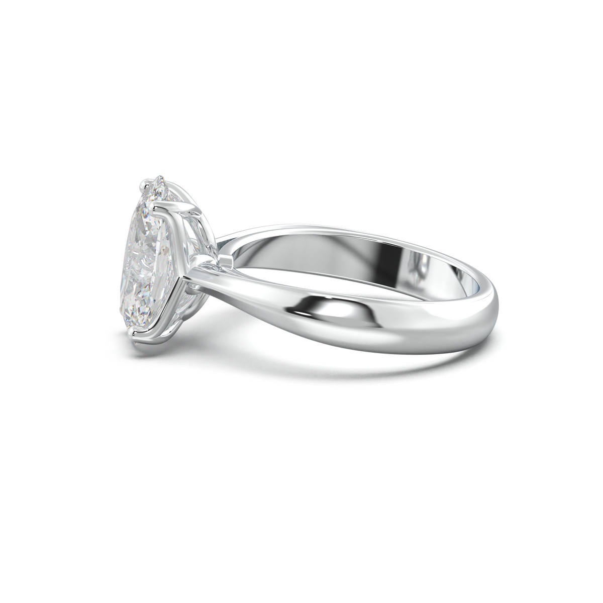 Oval Solitaire Engagement Ring