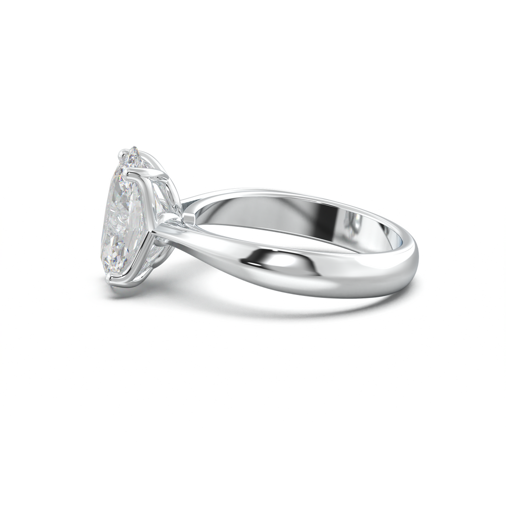 Oval Solitaire Engagement Ring