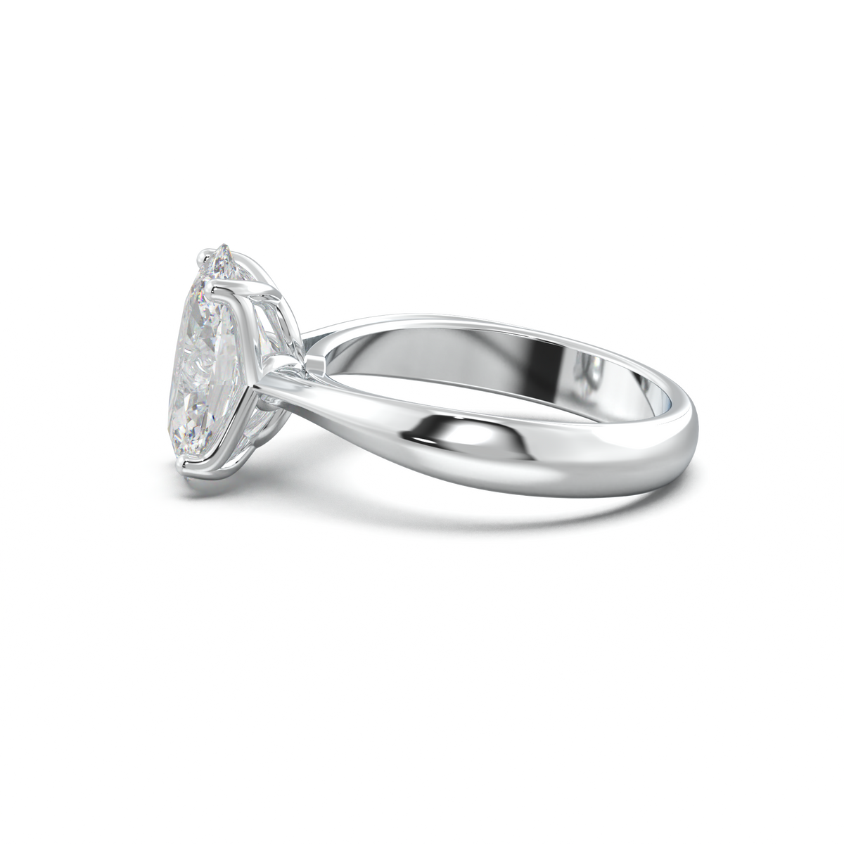 Oval Solitaire Engagement Ring