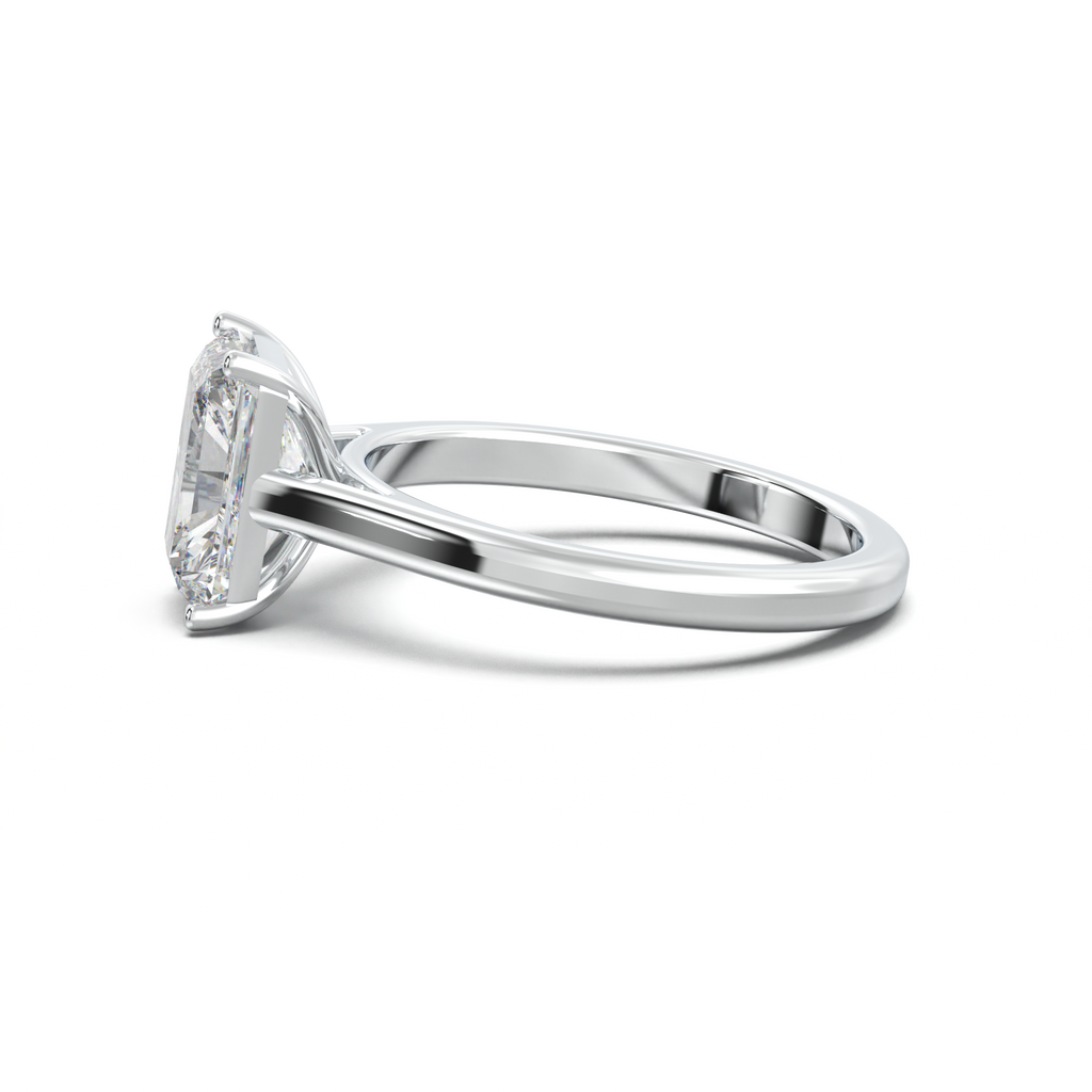 Radiant Solitaire Engagement Ring