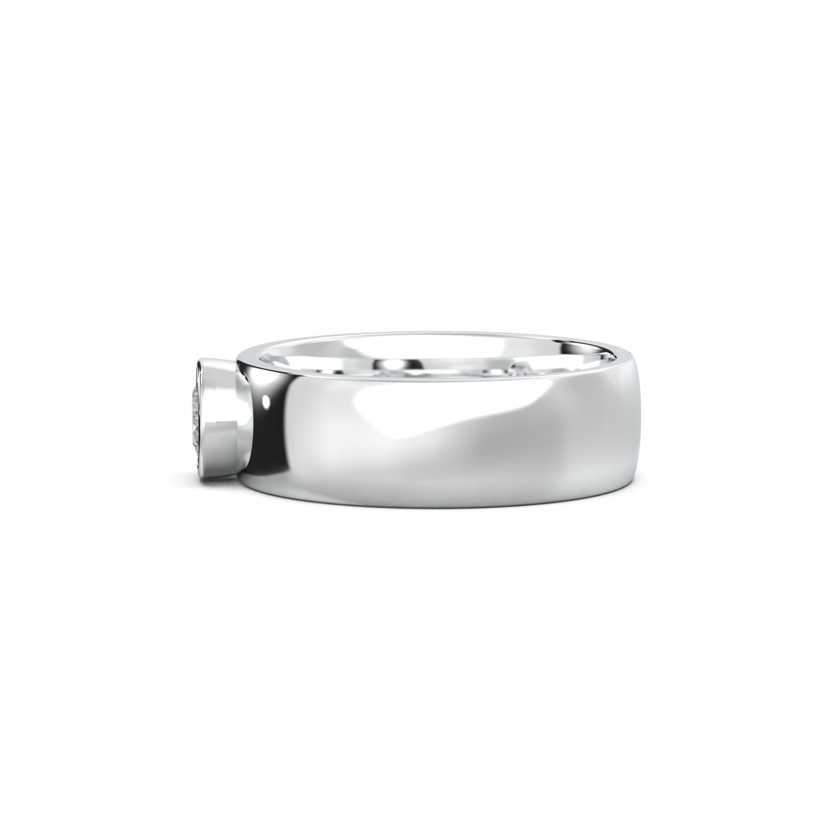 Round Bezel Men's Band