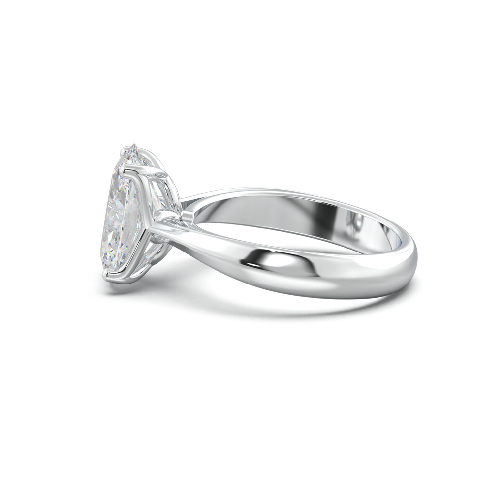 Oval Solitaire Engagement Ring