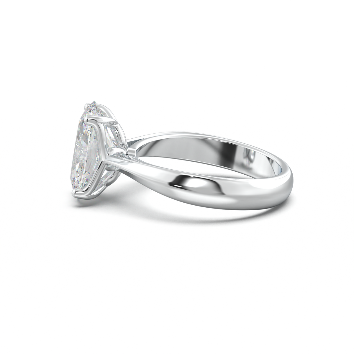Oval Solitaire Engagement Ring