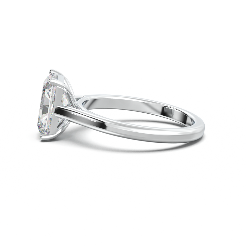 Radiant Solitaire Engagement Ring