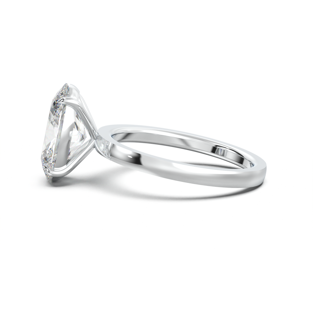 Oval Solitaire Engagement Ring