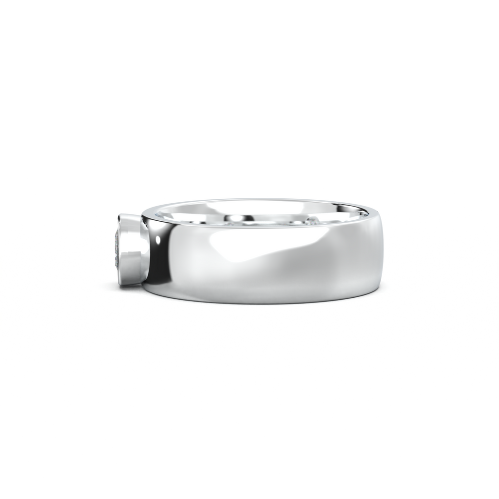 Round Bezel Men's Band
