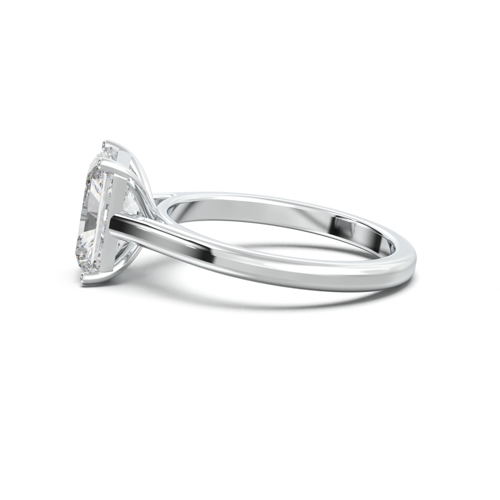 Radiant Solitaire Engagement Ring