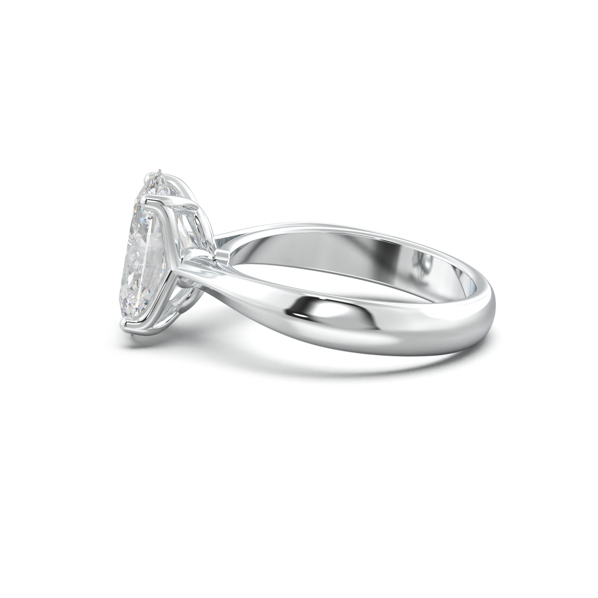 Oval Solitaire Engagement Ring