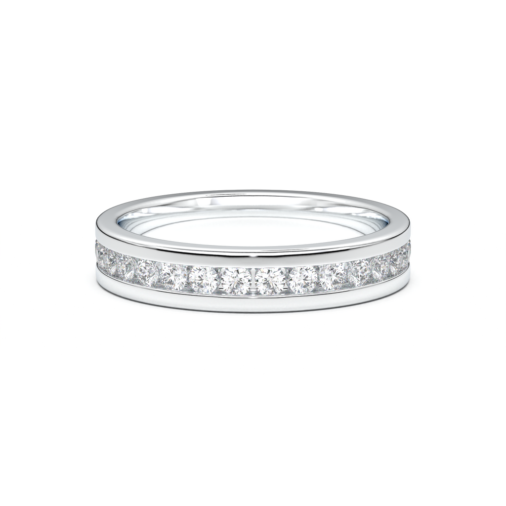 Channel-Set Diamond Men's Band
