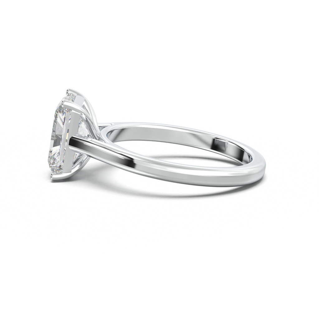 Radiant Solitaire Engagement Ring