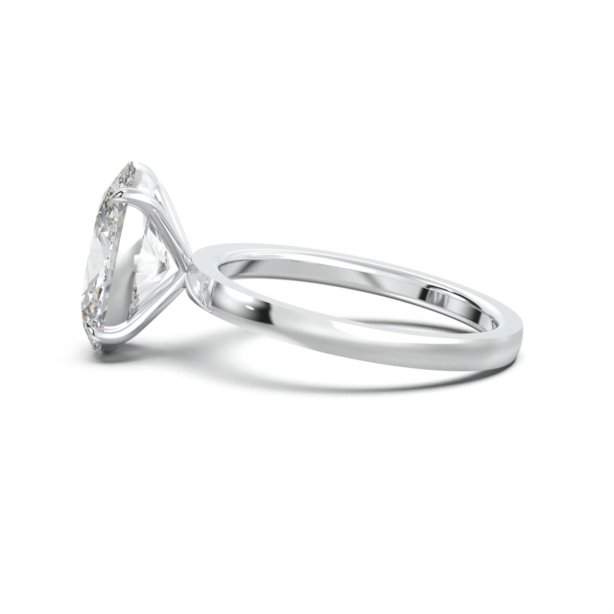 Oval Solitaire Engagement Ring
