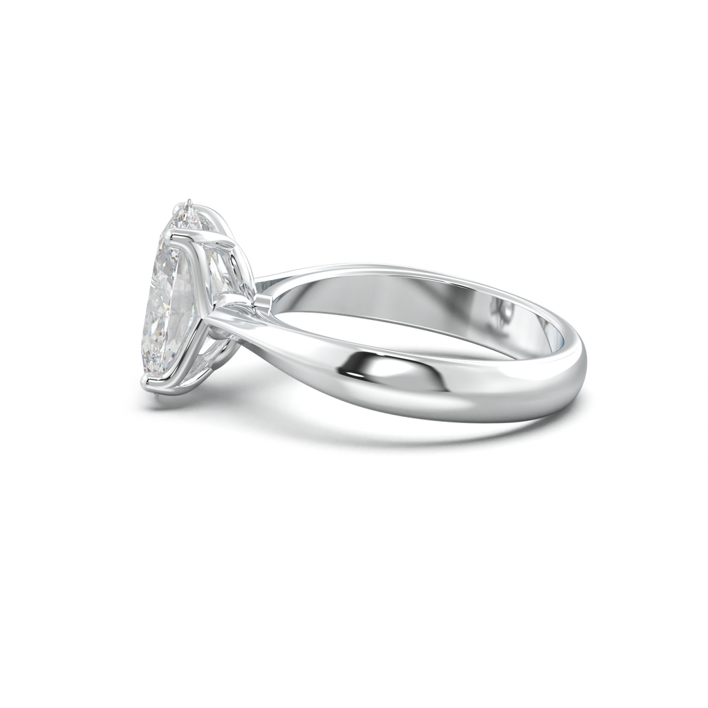 Oval Solitaire Engagement Ring